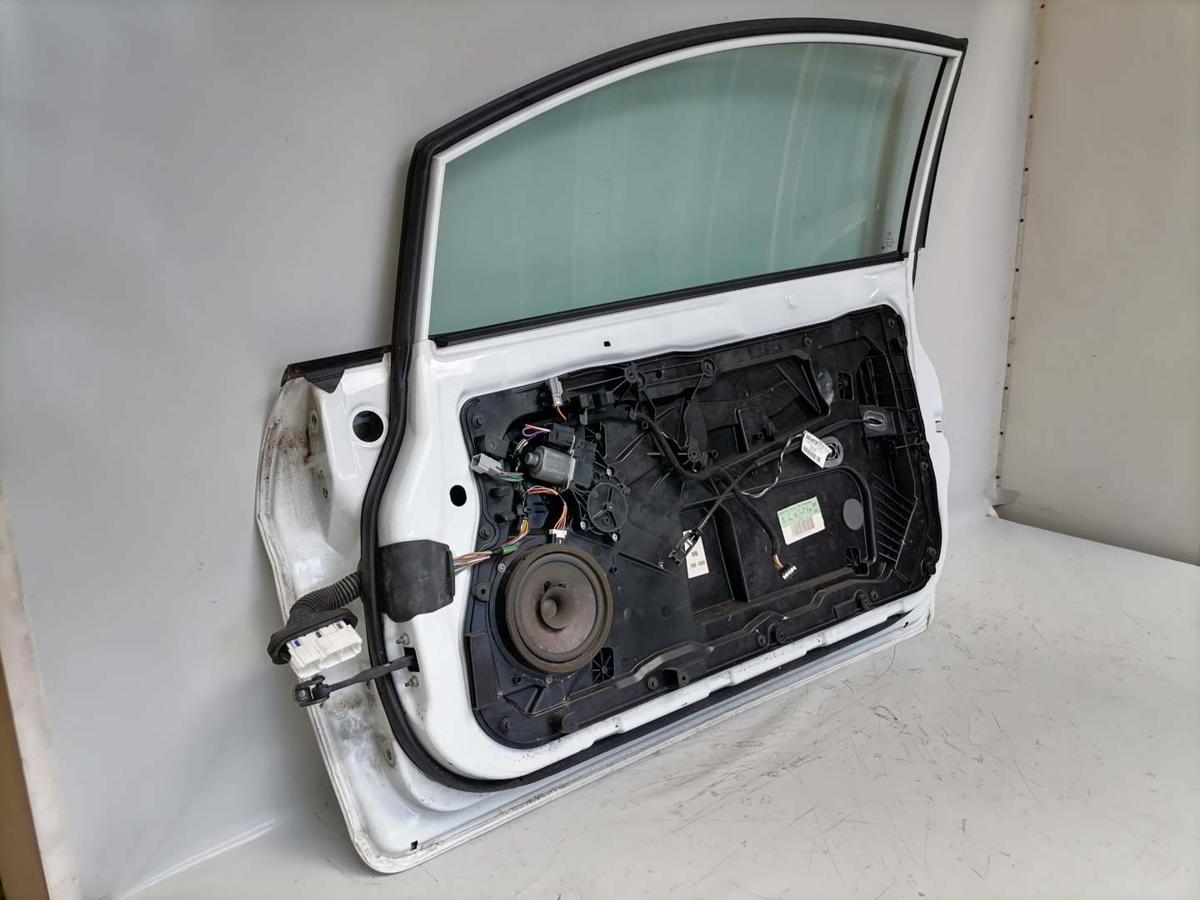 Ford Fiesta JA8 original Tür vorn rechts Fahrertür 3-Türer Frostweiß Bj.2009